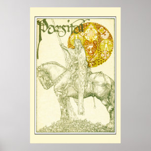 PARCIFAL IN QUEST OF THE HOLY GRAIL POSTER
