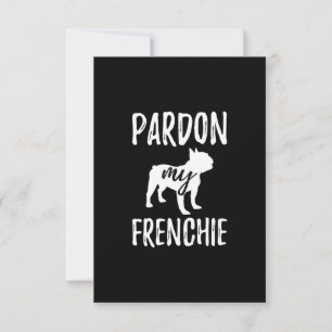 Pardon Frenchie Bulldog Lover Hooded Sweater Gift