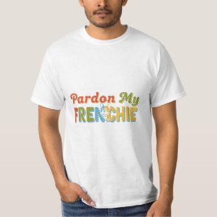 Pardon My FRENCHIE Dog T-Shirt Design