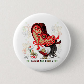 PARENT AND CHILD？（remake） 6 Cm Round Badge