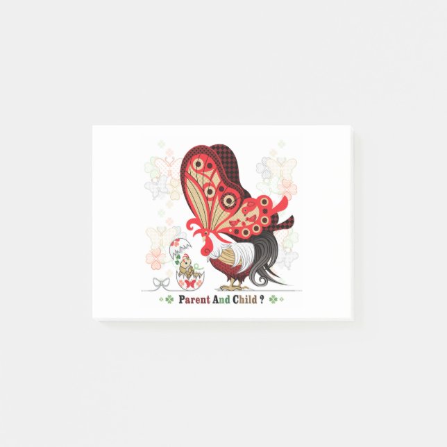 PARENT AND CHILD？（remake） Post-it Notes (Front)