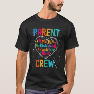 Parent Crew Appreciation Week Back to School Heart T-Shirt