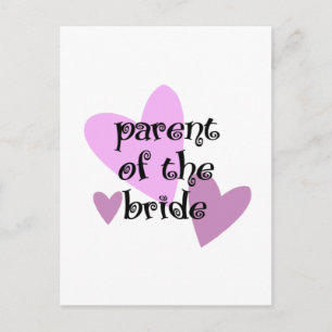 Parent of the Bride Postcard