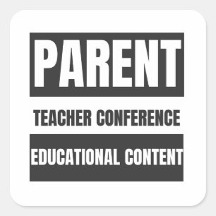Parent Teacher Conference Stickers