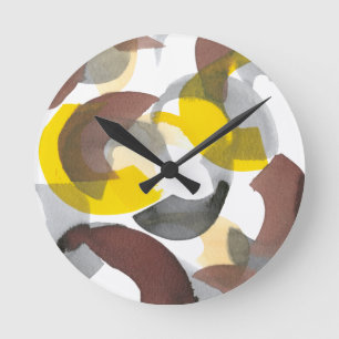 Parenthesis II Round Clock