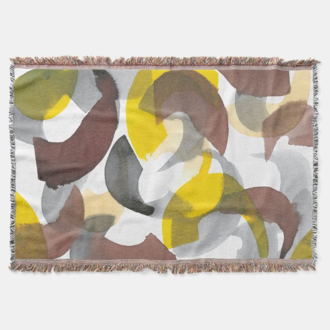 Parenthesis II Throw Blanket (Front)