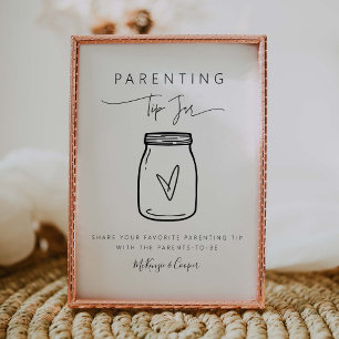 Parenting Tips Baby Shower Party Decor Game G400