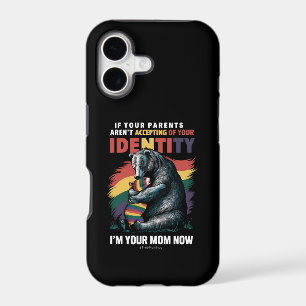 Parents Accepting Im Your Mum Now Bear Hug LGBTQ