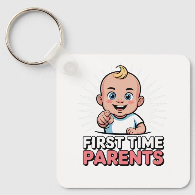 Parents for the first time key ring (Front)