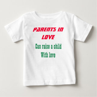 Parents in love baby t-shirts