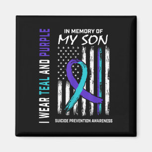 Parents In Memory Of Son Suicide Awareness Prevent Magnet