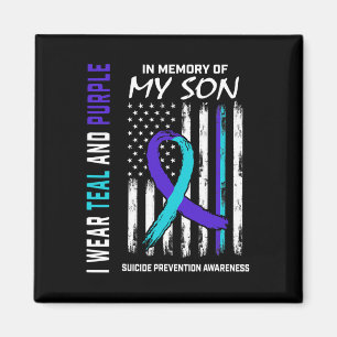 Parents In Memory Of Son Suicide Awareness Prevent Magnet