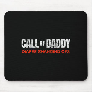 Parents lives Call of Daddy Diaper Changing Ops Mouse Pad