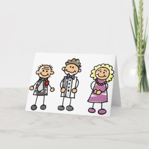 Parents Of The Groom On Wedding Day Card