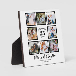 Parents Wedding Anniversary PHOTO Custom Branded   Plaque