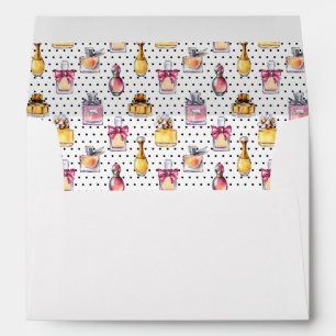 Parfum Bottle Pattern Envelope