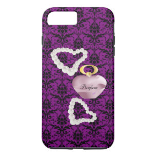 Parfum & Pearls Plum Damask iPhone7Plus Tough Case