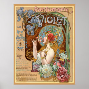 Parfumerie Violet Poster
