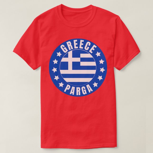 Parga Greece T-Shirt (Design Front)