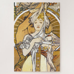 Paris 1900, Alphonse Mucha Jigsaw Puzzle