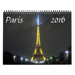paris 2016 calendar