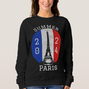 Paris 2024 J.O. France International Summer Sports Sweatshirt
