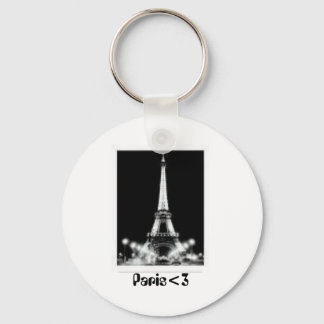 Paris<3 Key Ring
