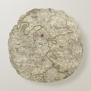 Paris 3 round cushion