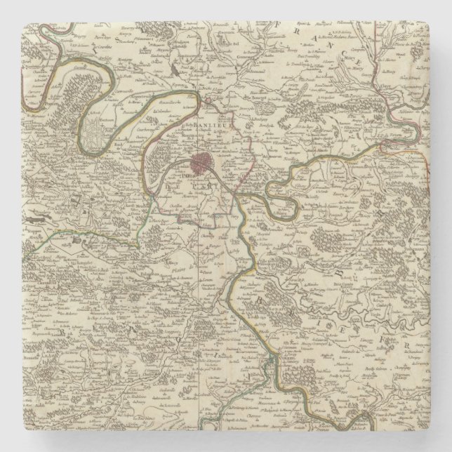 Paris 3 stone coaster (Front)