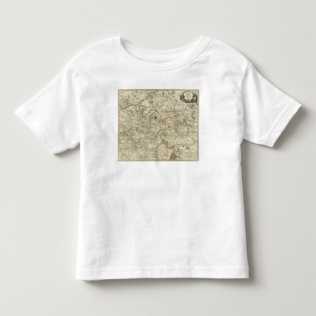 Paris 3 toddler T-Shirt (Front)