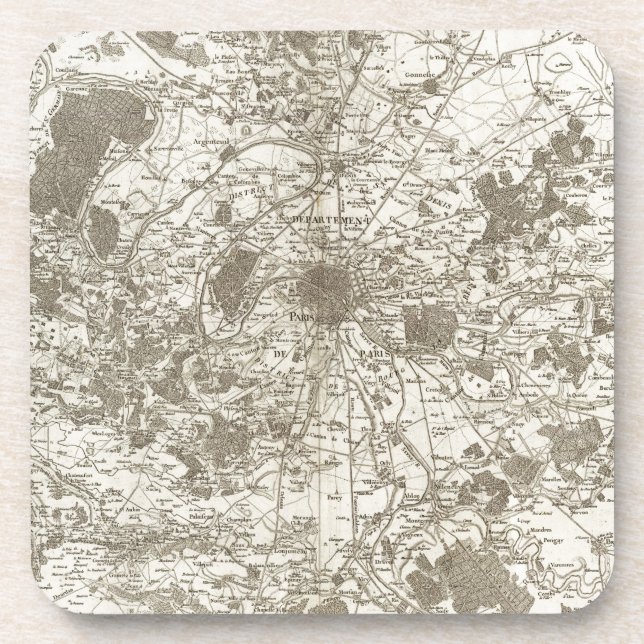 Paris 5 coaster (Front)