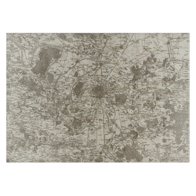 Paris 5 cutting board (Front)