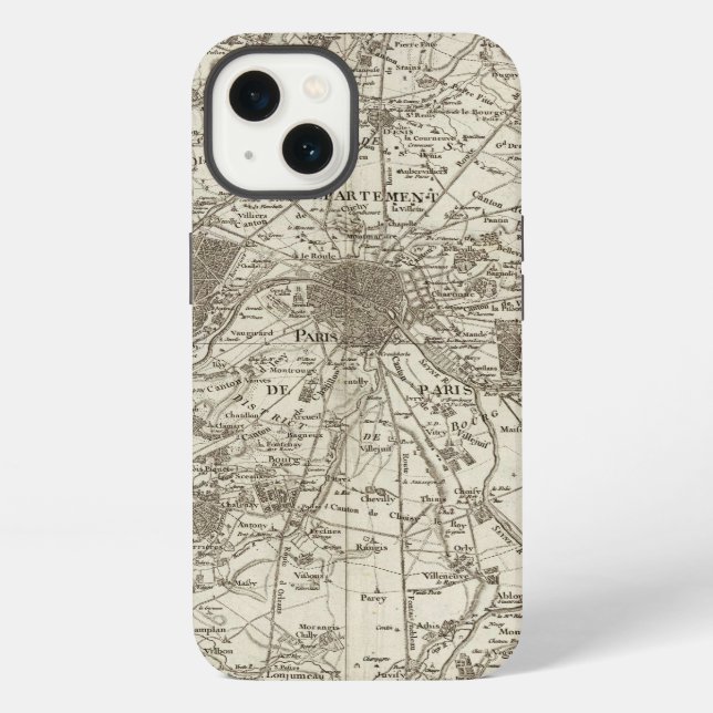 Paris 5 iPhone case (Back)