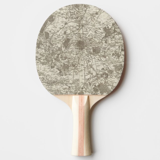 Paris 5 ping pong paddle (Front)