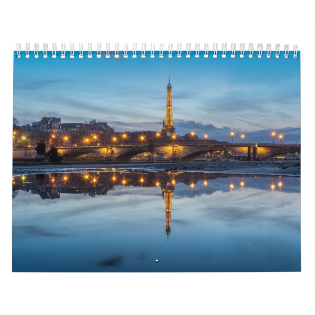 Paris - A Year of City of Light Magic Calendar (Cover)