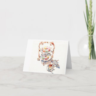 Paris Afternoon French Tea Card