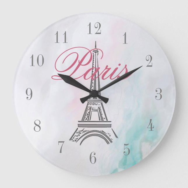 Paris Agate Large Clock (Front)