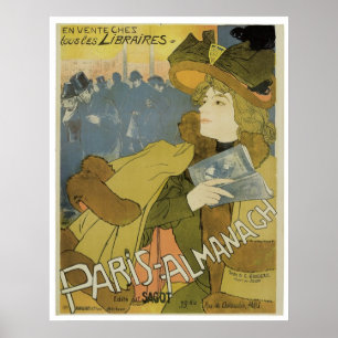 Paris- Almanach Poster