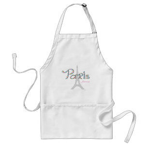PARIS Amour with Eiffel Tower Standard Apron