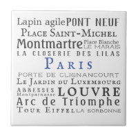 Paris and its landmarks