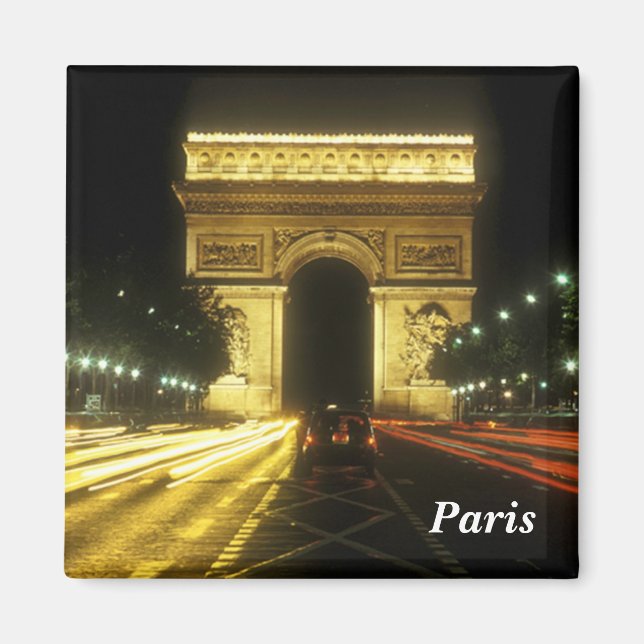 Paris - Arc de Triomphe - Magnet (Front)