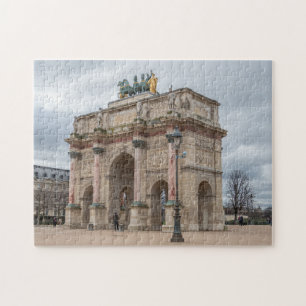 Paris Arc du Carrousel view puzzle
