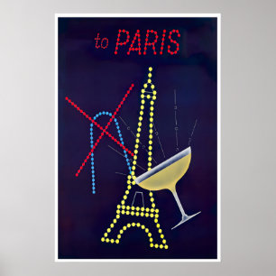 Paris Art France Travel Poster French Print