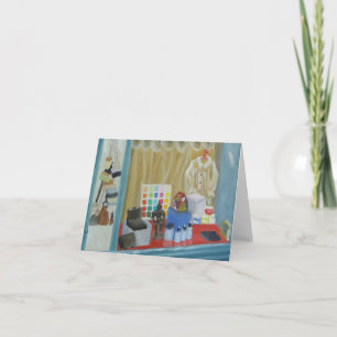 PARIS ART SHOP NOTECARD