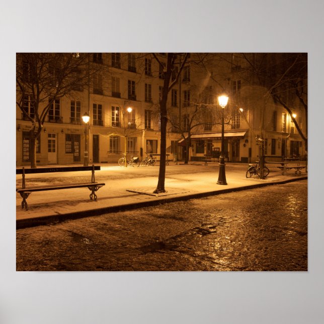 Paris at Night Poster (Front)