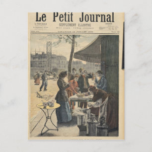 Paris at Six O'Clock in the Morning Postcard