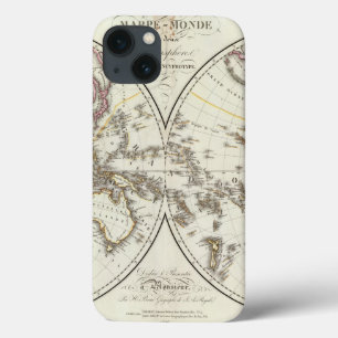 Paris Atlas Map iPhone 13 Case