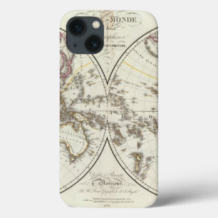 Paris Atlas Map iPhone 13 Case