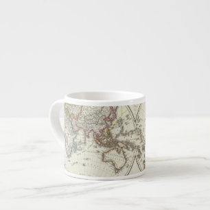 Paris Atlas Map Espresso Cup