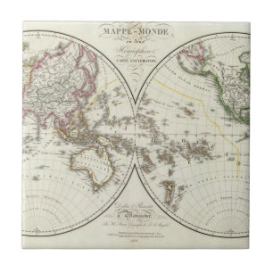 Paris Atlas Map Tile